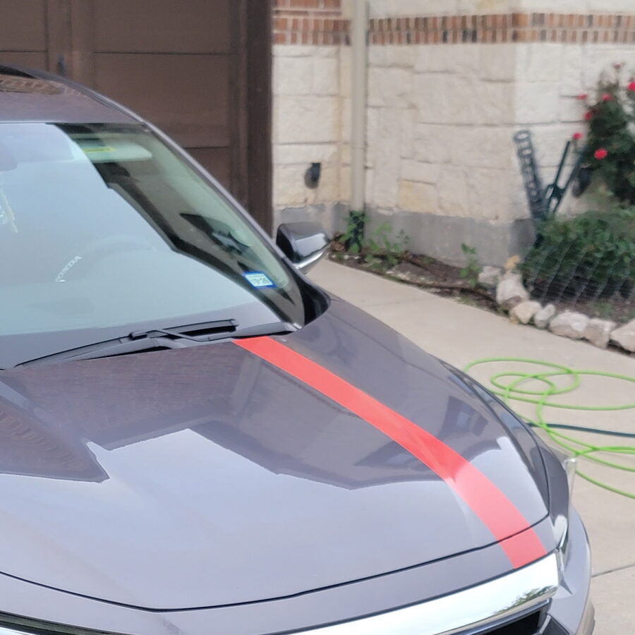 Honda Insight front grill — mirror shine